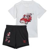 18-24M - Drenge Øvrige sæt adidas Infant Disney Mickey & Friends Shorts & Tee Set - White (HF7538)