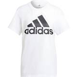 Adidas 26 - Dame T-shirts & Toppe adidas Essentials Logo Boyfriend Tee Women's - White/Black
