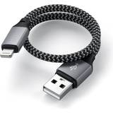 Rund - USB A-Lightning - USB-kabel Kabler Satechi 10.15.130 0.2m