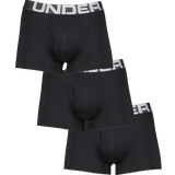 Under Armour Bomuld Undertøj Under Armour Men's Charged Cotton 3" Boxerjock 3-pack - Black