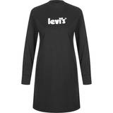 Levi's Kjoler Levi's Graphic Tee Knit Dress - Caviar/Black
