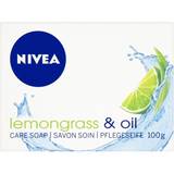 Kombineret hud Kropssæber Nivea Care Soap Lemongrass & Oil 100g