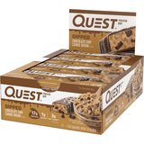 Kosher Bars Quest Nutrition Dipped Chocolate Chip Cookie Dough Protein Bar 12 stk