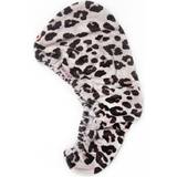 Håndklæder til hår på tilbud Kitsch — Håndklæde med mikrofiber Leopard-Ingen farve