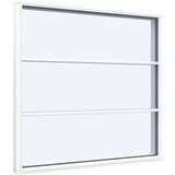 1-fag - Hvide Faste vinduer Sparvinduer FK0103 Træ Fast vindue Vindue med 2-lags glas 150x100cm