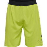 Grøn - M - Normal talje Shorts Hummel Lead Pro Training Shorts Men - Lime Punch