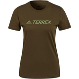 22 - Grøn T-shirts & Toppe adidas Women Terrex Classic Logo T-shirt - Focus Olive