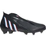 Slip-on - Syntetisk Fodboldstøvler adidas Predator Edge+ FG M - Core Black/Cloud White/Vivid Red