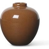Brun - Porcelæn Brugskunst Ferm Living Ary Mini Vase 7.5cm