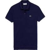 Lacoste Slids Tøj Lacoste Women's Petit Piqué Polo Shirt - Navy Blue