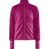 Pink - Polyester Overtøj Craft Sportswear ADV Essence Wind Jacket Women - Pink