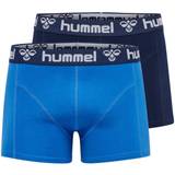 Hummel Herre Underbukser Hummel Mars Boxers 2-pack - Nebulas Blue/Total Eclipse