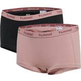 Pink Trusser Børnetøj Hummel Carolina Hipsters 2-pack - Woodrose (214187-4852)