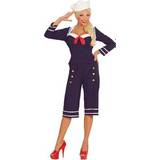 50'erne Udklædningstøj Widmann 50'er Sailorpige Kostume