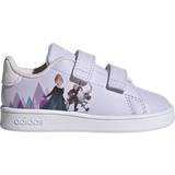 Adidas Lilla Sneakers adidas Infant X Disney Frozen Anna and Elsa Advantage - Purple Tint/Almost Pink/Cloud White