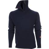 Blå - Firkantet - Uld Tøj Ulvang Rav Wool Sweater Unisex - New Navy