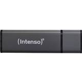 Intenso 128 GB USB Stik Intenso 3521495, 128 GB, USB Type-A, 2.0, 28 MB/s, Hætte, Anthracit
