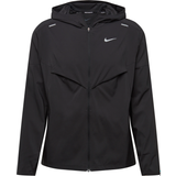 Sølv - Trekvartlange ærmer Tøj Nike Windrunner Men's Running Jacket- Black