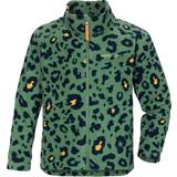 Camouflage Fleecejakker Børnetøj Didriksons Monte Fleece Jacket - Camo Green