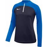 Dame - Mesh Sweatere Nike Academy Pro Drill Top Women - Blue/White