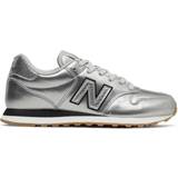 Syntetisk - Sølv Sneakers New Balance 500v1 W - Silver Metallic/Light Aluminum