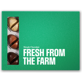 Simply Chocolate Slik & Kager Simply Chocolate Fresh From the Farm 120g 12stk