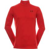 Under Armour Men's UA Tech ½ Zip Long Sleeve Top - Red/Black