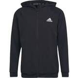 Mesh Sweatere adidas Training Full-Zip Hoodie Men - Black