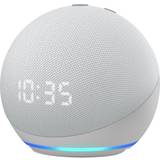 Blå Bluetooth-højtalere Amazon Echo Dot with Clock 4th Generation