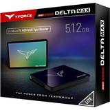 TeamGroup SSDs Harddiske TeamGroup T-Force Delta Max Lite RGB SSD 512GB
