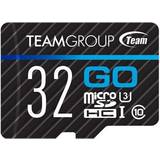 TeamGroup Class 10 Hukommelseskort & USB Stik TeamGroup Go microSDHC Class 10 UHS-I U3 90/45MB/s 32GB