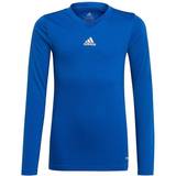 L - Lange ærmer Svedundertøj adidas Team Base Long Sleeve T-shirt Kids - Team Royal Blue