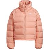 26 - Pink - XL Overtøj adidas Helionic Relaxed Fit Down Jacket Women - Ambient Blush