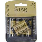 Batterier & Opladere Star Trading AA Alkaline Power Longlife Compatible 6-pack