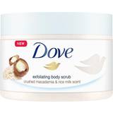 Dove Hudpleje Dove Moderate Exfoliating Body Polish Crushed Macadamia & Rice Milk 225ml