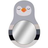 Grå Spejle Børneværelse Magni Pingvin Spejl