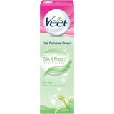 Hårfjerningsprodukter Veet Silk & Fresh Hair Removal Cream for Dry Skin 100ml
