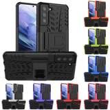 CaseOnline Shockproof Case with Stand for Galaxy S21+