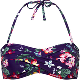 Blomstrede - Blå Badetøj Abecita Hawaii Twisted Bandeau Bikini - Navy