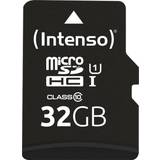 32 GB - Class 10 Hukommelseskort & USB Stik Intenso microSDHC Class 10 UHS-I U1 90 MB/s 32GB