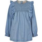Flæsekjoler Sweatshirts Minymo Dress - Cloud Blue (121718-7052)