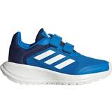 Sportssko Børnesko på tilbud adidas Kid's Tensaur Run - Blue Rush/Core White/Dark Blue