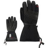Dame - M - Skind Handsker Lenz Heat Glove 6.0 Finger Cap Women - Black