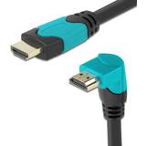 HDMI-kabler - Standard Speed with Ethernet DeLock Downwards Angled HDMI-HDMI 1m