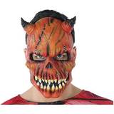 Rød Masker Th3 Party Maske Halloween Dæmon Skelet Rød (21 X 25 cm)