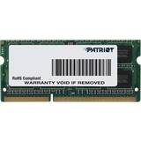 Patriot SO-DIMM DDR3 RAM Patriot Signature Line DDR3 1600MHz 4GB (PSD34G1600L81S)