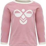 Babyer - Pink Overdele Hummel Flipper T-shirt L/S - Woodrose (213893-4852)