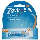 Aciclovir Håndkøbsmedicin Zovir Pump 5% 50mg/g 2g Creme