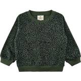 Leopard Sweatshirts The New Siblings Buster Sweatshirt - Thyme