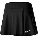 48 - Plisseret - Polyester Tøj Nike Court Dri-FIT Victory Flouncy Tennis Skirt Women - Black/White